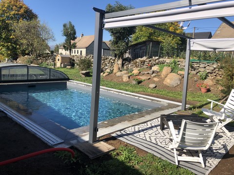 Gite Cantal avec piscine